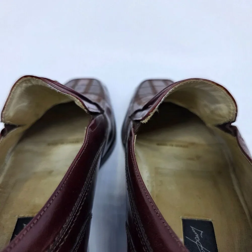 Steve Harvey Exotic Skin Patchwork  Loafer Dress Shoes Men’s Size 11